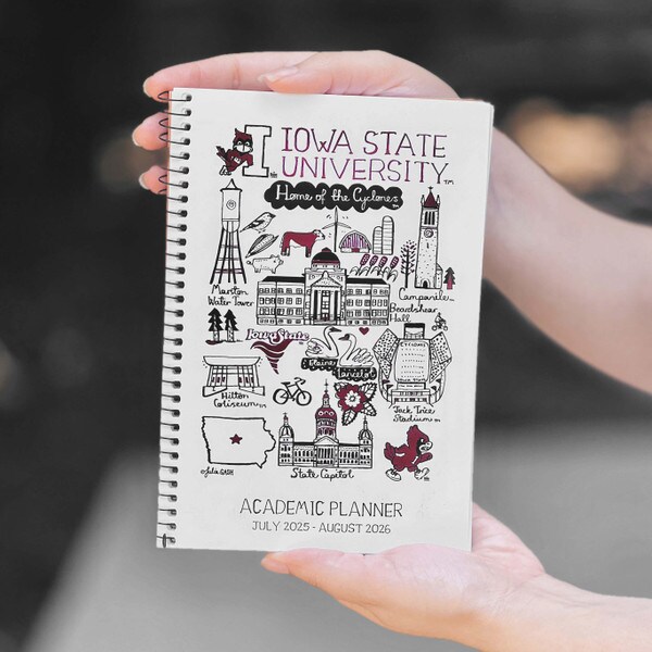 Julia Gash 2025-2026 Academic Planner (8"x5.5")